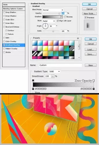 آموزش طراحی تصویر تایپوگرافی سه بعدی در فتوشاپ
